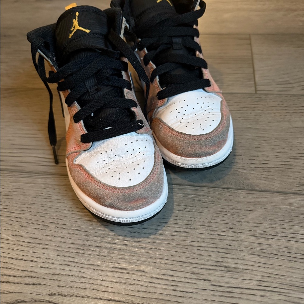 Jordan Kids' Sneakers - Black, White, and Pink